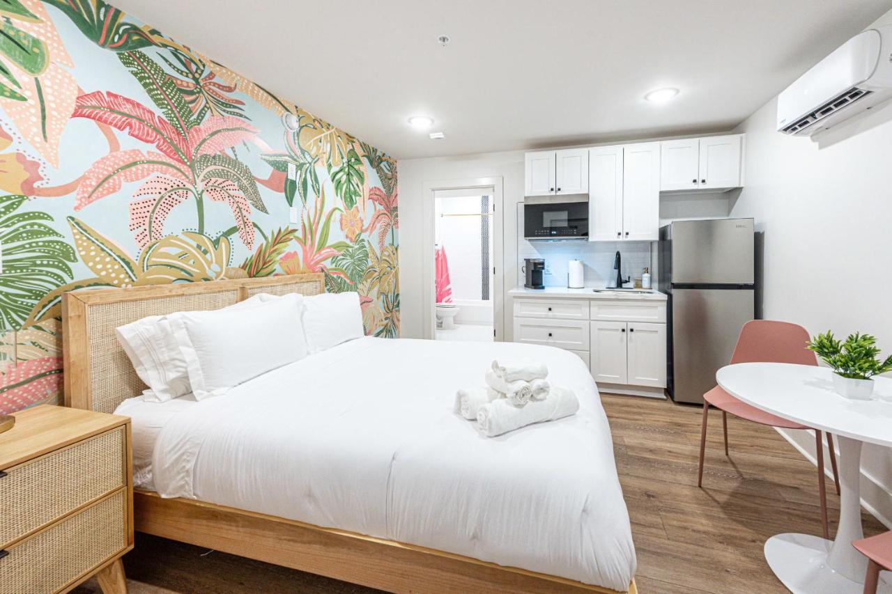 Pastel Tropics Studio Apartment Galveston Exterior foto