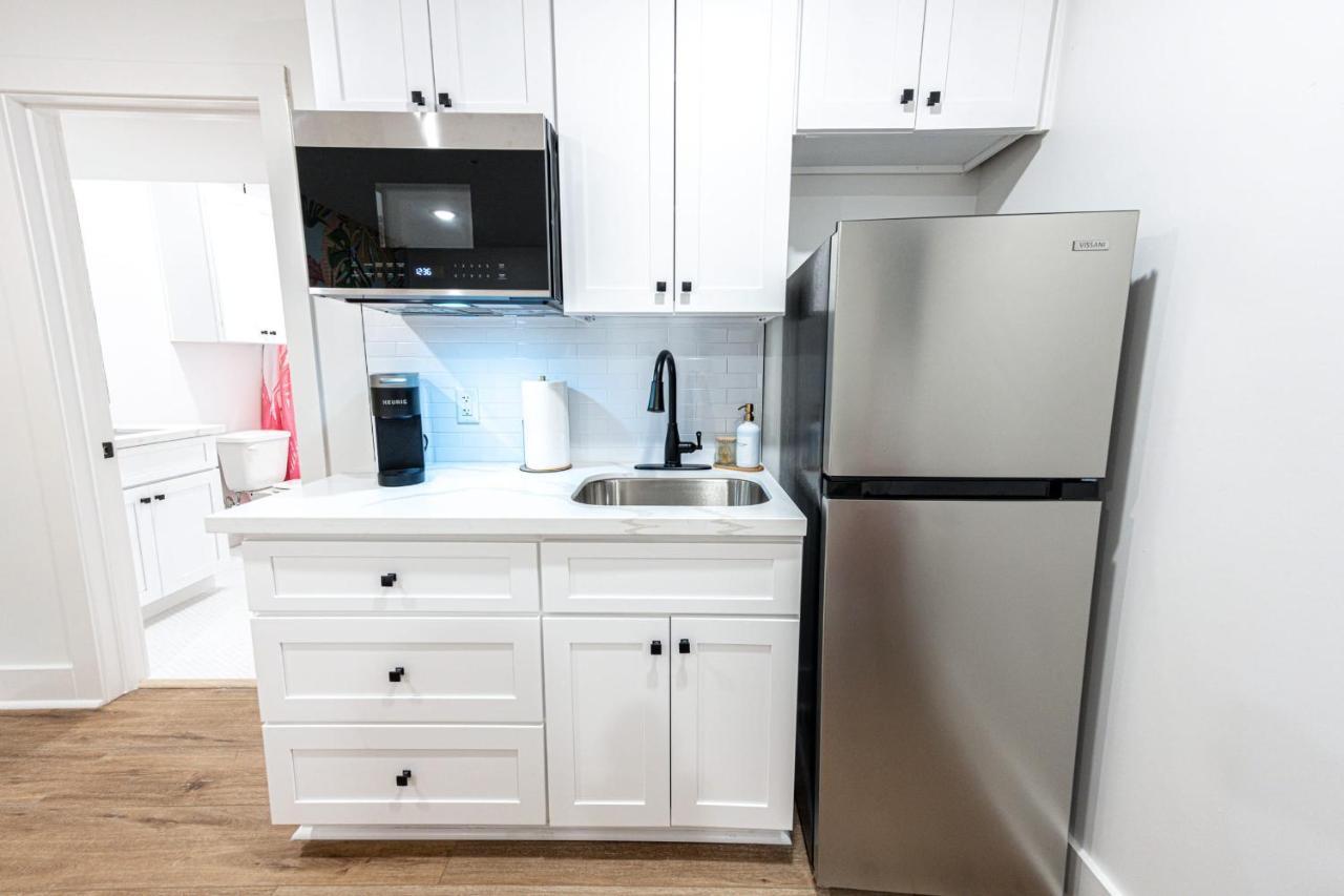 Pastel Tropics Studio Apartment Galveston Exterior foto